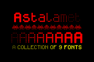 Astalamet Family: A Display Typeface Built for Versatility and Distinctive Design