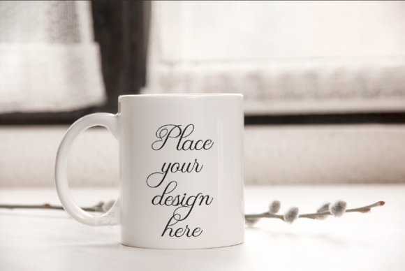 Easter Spring Coffee Mug Mockup for Designers