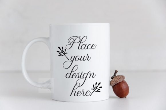 How the Autumn Fall Minimal Coffee Mug Mockup Brings Seasonal Designs to Life