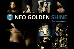 Neo Golden Shine Theme Mobile Lightroom Presets