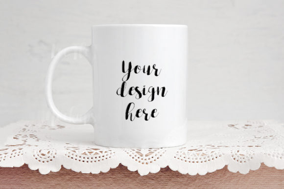 Rustick Sublimation Coffee Mug Mockup