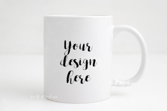 Sell Your Vision with a White Sublimation Coffee Mug Mockup